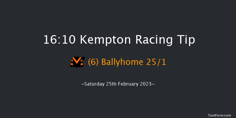 Kempton 16:10 Handicap Hurdle (Class 3) 21f Wed 22nd Feb 2023