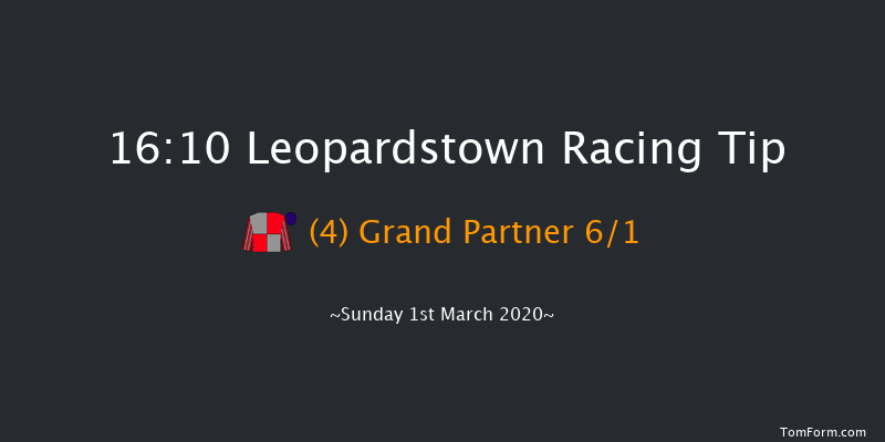 Irish Stallion Farms EBF Rated Novice Chase Leopardstown 16:10 Novices Chase 17f Sun 2nd Feb 2020