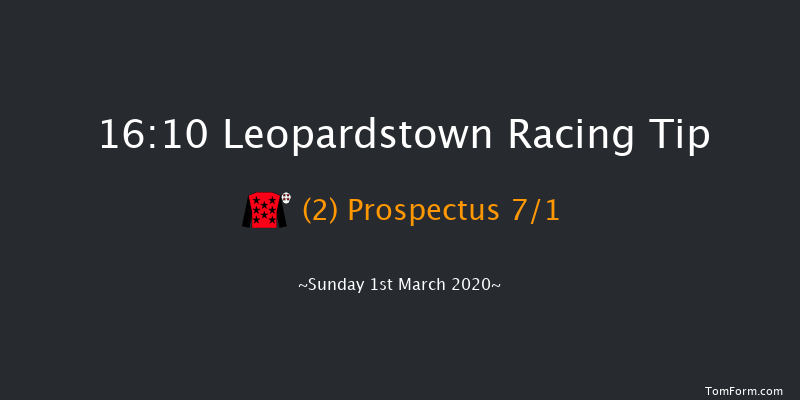 Irish Stallion Farms EBF Rated Novice Chase Leopardstown 16:10 Novices Chase 17f Sun 2nd Feb 2020