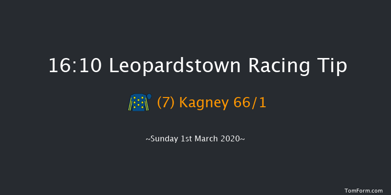 Irish Stallion Farms EBF Rated Novice Chase Leopardstown 16:10 Novices Chase 17f Sun 2nd Feb 2020