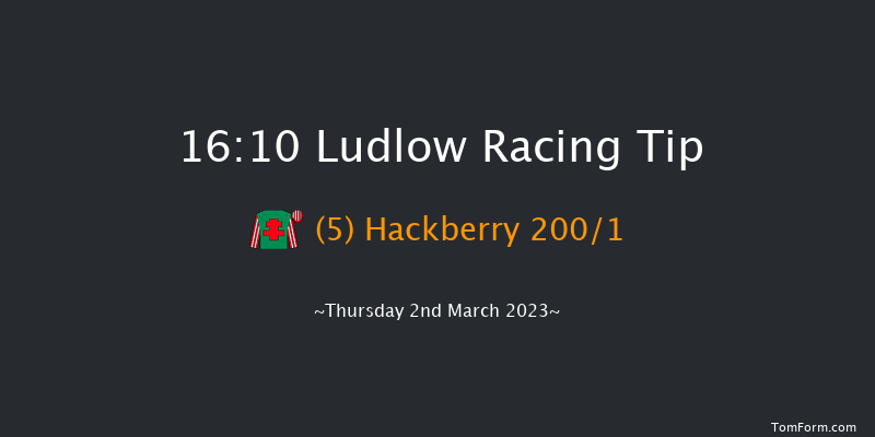 Ludlow 16:10 Novices Hurdle (Class 4) 16f Wed 22nd Feb 2023
