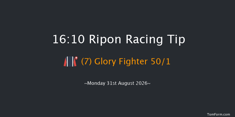 Ripon 16-10 (Class 5) 5f Sat 15th Aug 2026