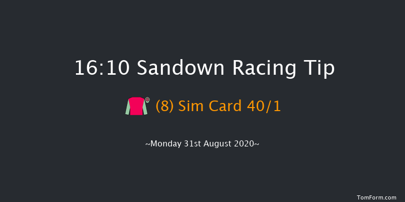 Twickenham Maiden Auction Stakes Sandown 16:10 Maiden (Class 5) 7f Sun 23rd Aug 2020