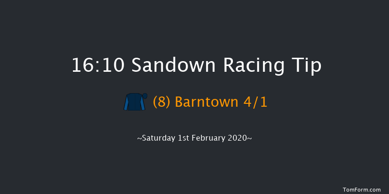 Sandown 16:10 Handicap Hurdle (Class 3) 20f Sat 4th Jan 2020