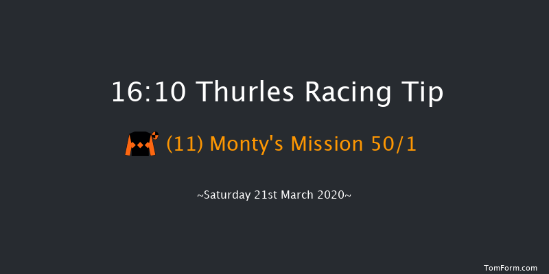 Horse And Jockey Beginners Chase Thurles 16:10 Beginners Chase 22f Thu 5th Mar 2020