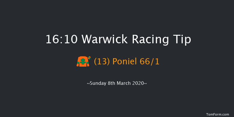 Pony Racing Authority Graduates Handicap Hurdle (Conditionals and Amateurs) Warwick 16:10 Handicap Hurdle (Class 4) 16f Fri 21st Feb 2020
