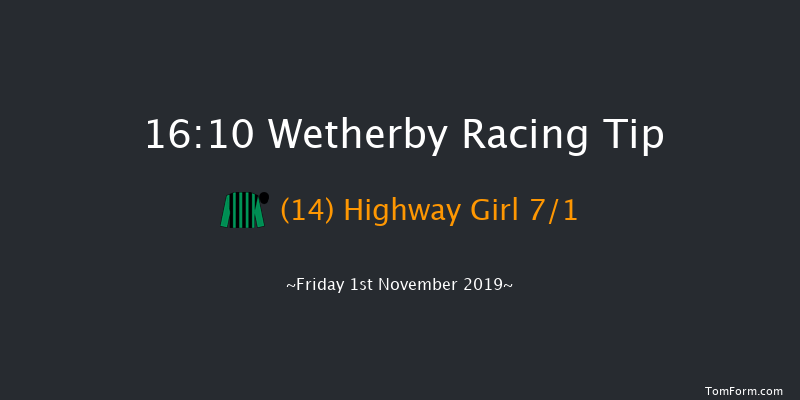 Wetherby 16:10 Maiden Hurdle (Class 4) 20f Wed 16th Oct 2019