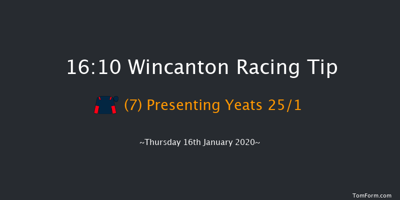 Wincanton 16:10 NH Flat Race (Class 5) 15f Sat 4th Jan 2020