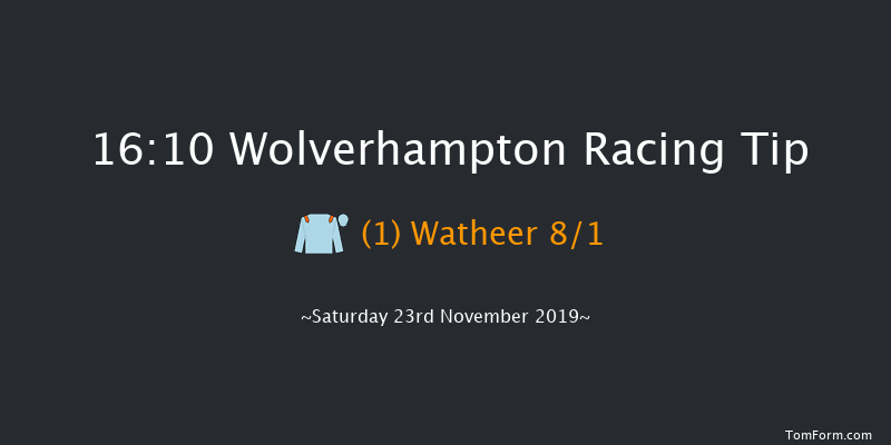 Wolverhampton 16:10 Handicap (Class 6) 6f Mon 18th Nov 2019
