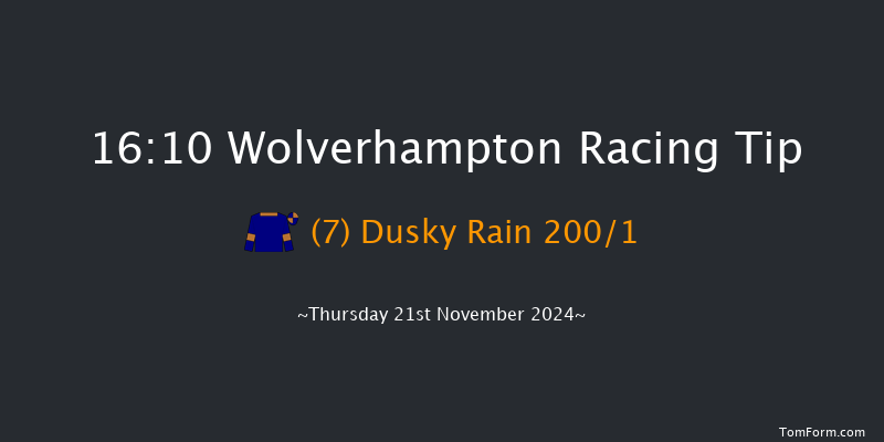 Wolverhampton  16:10 Stakes (Class 5) 5f Mon 18th Nov 2024
