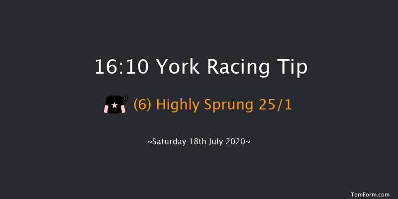 williamhill.com Best Odds Guaranteed Handicap York 16:10 Handicap (Class 3) 6f Thu 9th Jul 2020