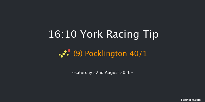York 16-10 (Class 2) 6f Fri 21st Aug 2026
