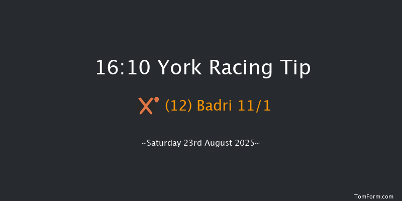 York 16-10 (Class 2) 6f Fri 22nd Aug 2025