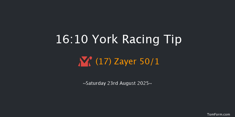 York 16-10 (Class 2) 6f Fri 22nd Aug 2025