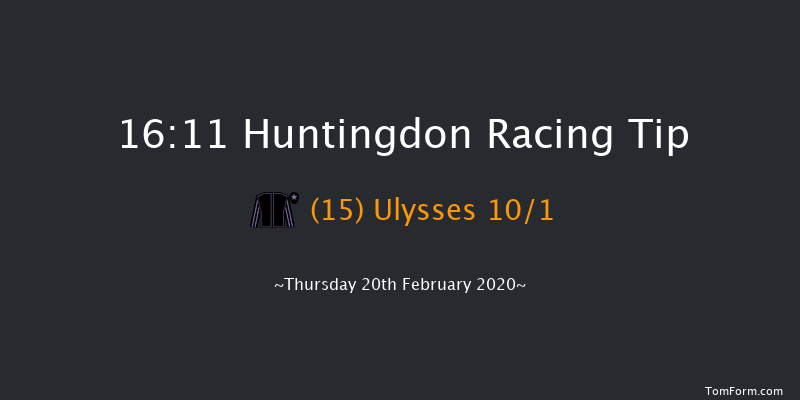 Heed Your Hunch At Betway Handicap Hurdle Huntingdon 16:11 Handicap Hurdle (Class 4) 16f Thu 6th Feb 2020