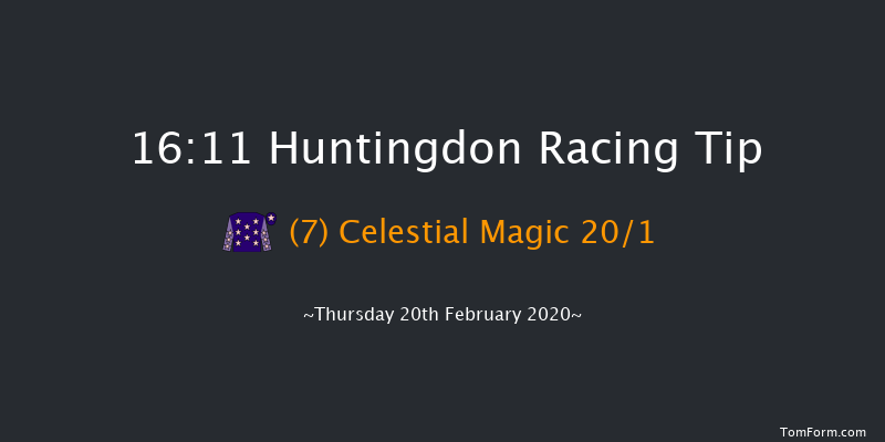 Heed Your Hunch At Betway Handicap Hurdle Huntingdon 16:11 Handicap Hurdle (Class 4) 16f Thu 6th Feb 2020