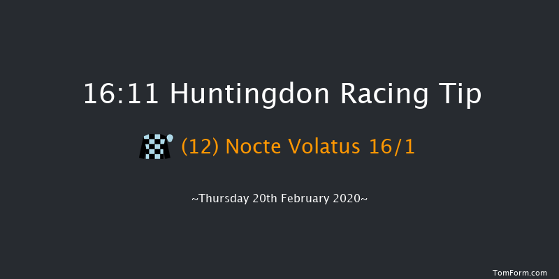 Heed Your Hunch At Betway Handicap Hurdle Huntingdon 16:11 Handicap Hurdle (Class 4) 16f Thu 6th Feb 2020