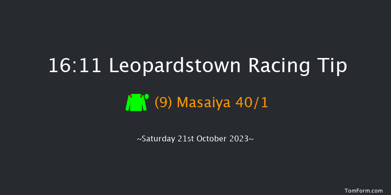 Leopardstown 16:11 Maiden 8f Sat 9th Sep 2023