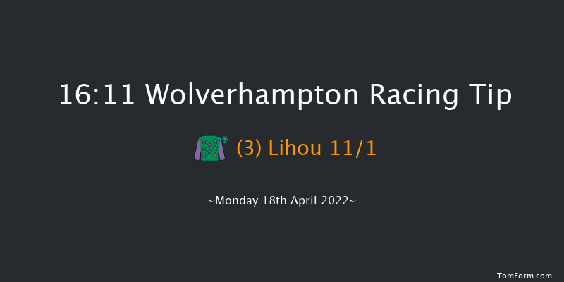 Wolverhampton 16:11 Handicap (Class 4) 6f Tue 12th Apr 2022