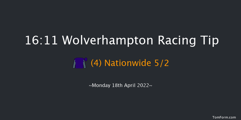 Wolverhampton 16:11 Handicap (Class 4) 6f Tue 12th Apr 2022