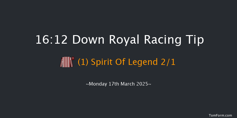 Down Royal  16:12 Maiden Chase 20f Tue 21st Jan 2025