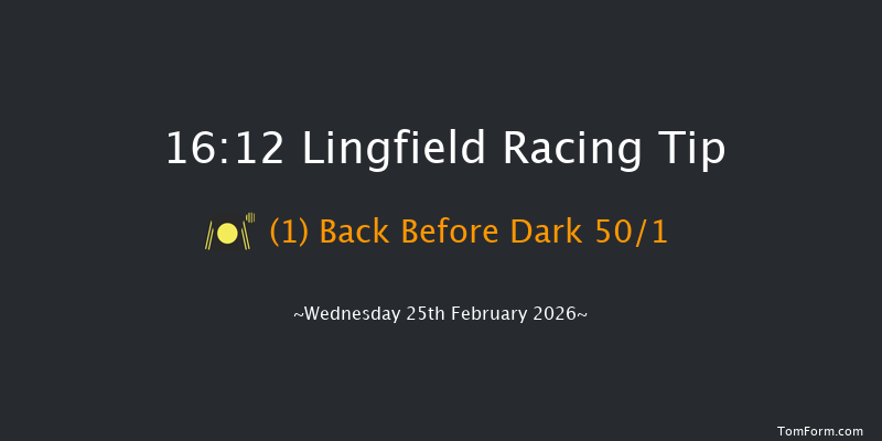 Lingfield 16-12 (Class 6) 8f Sat 21st Feb 2026