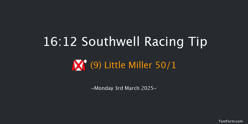 Southwell  16:12 Maiden Hurdle (Class 4) 16f Sat 1st Mar 2025