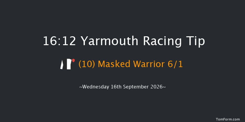 Yarmouth 16-12 (Class 3) 9f Tue 15th Sep 2026