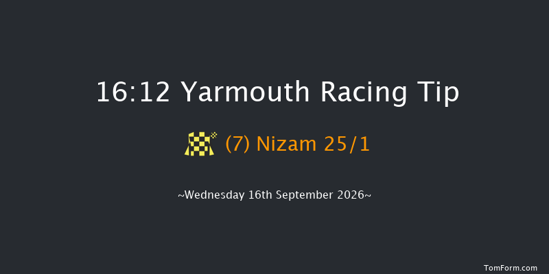 Yarmouth 16-12 (Class 3) 9f Tue 15th Sep 2026