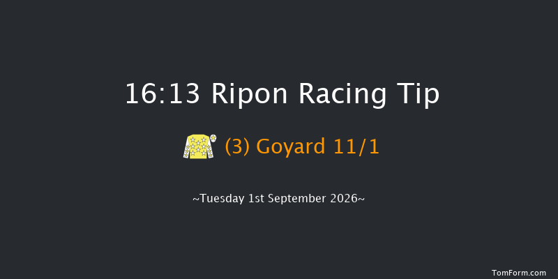 Ripon 16-13 (Class 4) 6f Mon 31st Aug 2026
