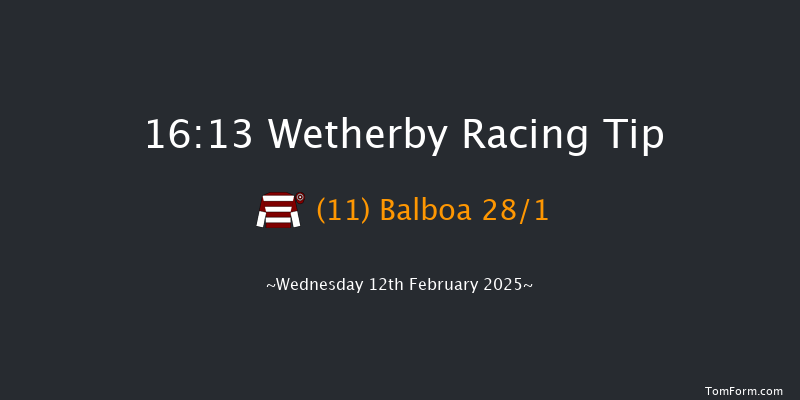 Wetherby  16:13 Handicap Hurdle (Class 3) 20f Sat 1st Feb 2025