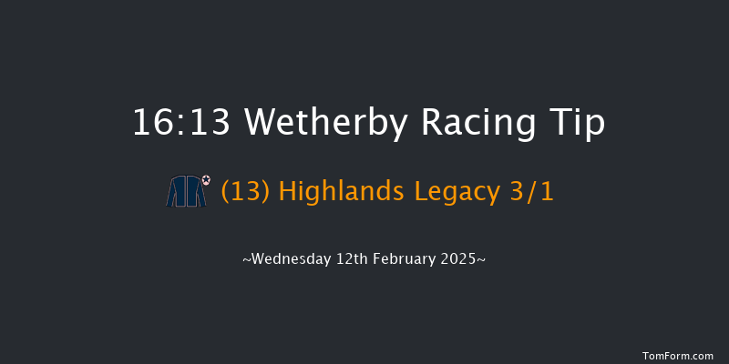 Wetherby  16:13 Handicap Hurdle (Class 3) 20f Sat 1st Feb 2025
