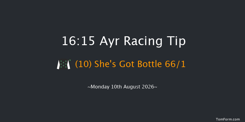 Ayr 16-15 (Class 6) 10f Sat 8th Aug 2026