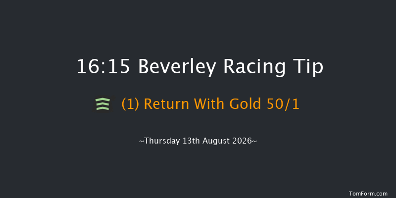 Beverley 16-15 (Class 5) 12f Wed 12th Aug 2026