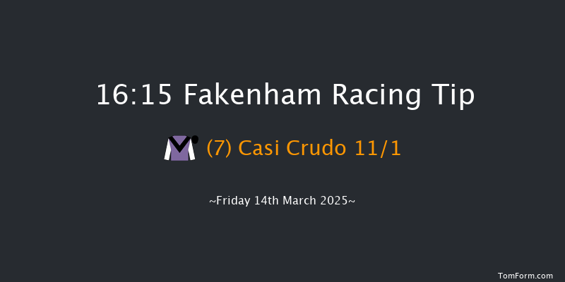 Fakenham  16:15 Handicap Hurdle (Class 3) 16f Fri 14th Feb 2025