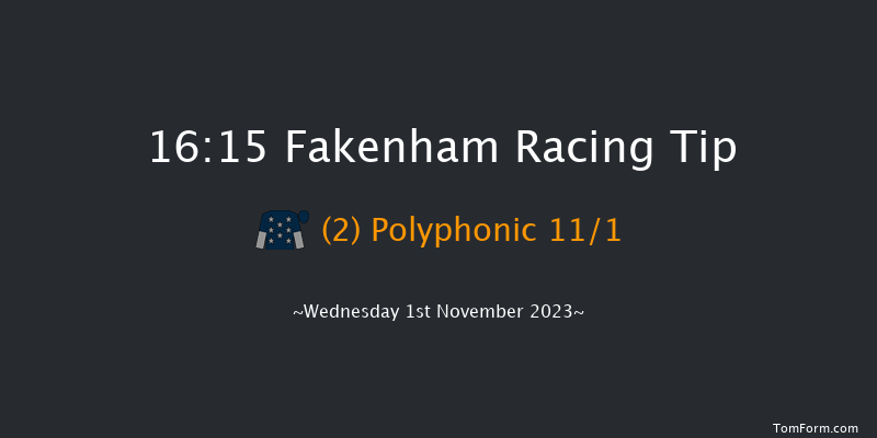 Fakenham 16:15 Handicap Hurdle (Class 4) 16f Fri 20th Oct 2023