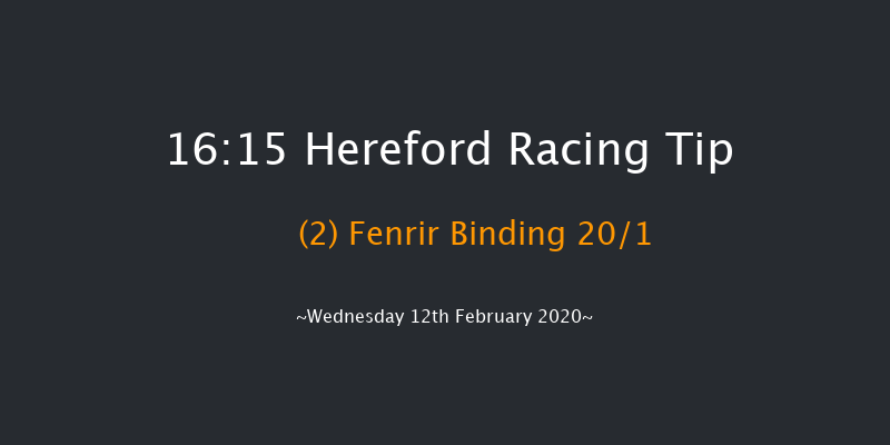 Kerry Lee Racehorse Trainer Novices' Handicap Hurdle (Div 1) Hereford 16:15 Handicap Hurdle (Class 5) 20f Thu 19th Dec 2019