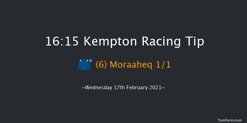 Unibet Extra Place Offers Every Day Maiden Stakes (Div 1) Kempton 16:15 Maiden (Class 5) 7f Tue 16th Feb 2021