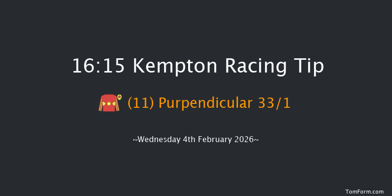 Kempton 16-15 (Class 6) 6f Mon 2nd Feb 2026