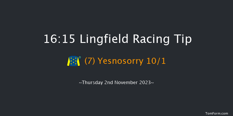 Lingfield 16:15 Handicap Chase (Class 5) 16f Wed 1st Nov 2023
