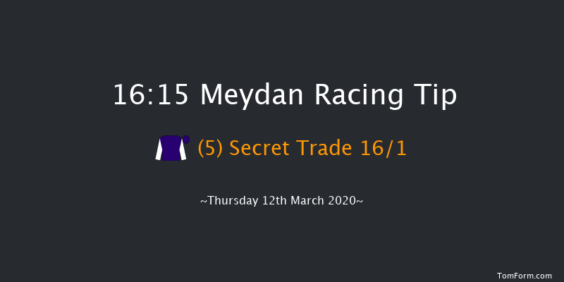 Longines Master Collection Handicap Meydan 16:15 1m 11 run Longines Master Collection Handicap Sat 7th Mar 2020