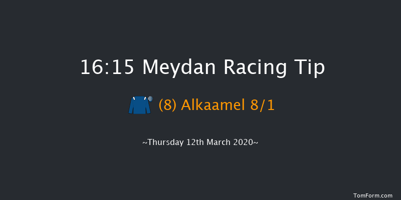 Longines Master Collection Handicap Meydan 16:15 1m 11 run Longines Master Collection Handicap Sat 7th Mar 2020
