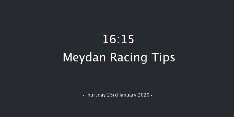 Meydan 16:15 1m 1f 15 run Al Bastakiya Trial Sponsored By Hamdan Bin Mohammed Cruise Terminal Conditions Stakes - Dirt Sat 18th Jan 2020