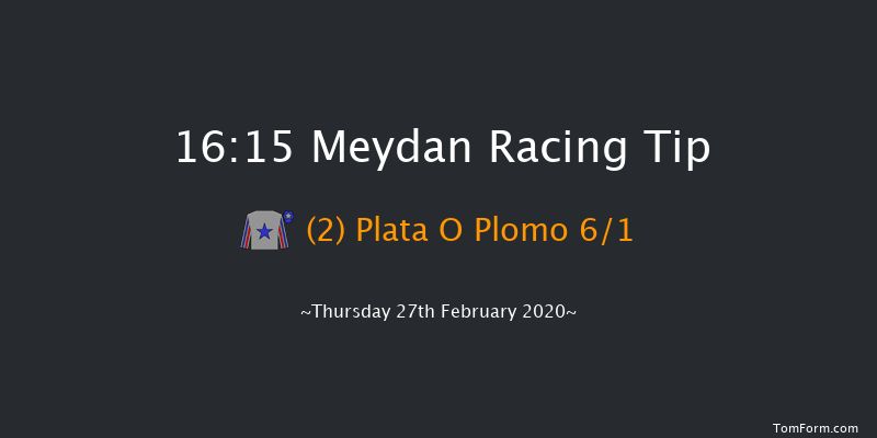 District One Blueviews Stretch - Handicap - Dirt Meydan 16:15 1m 9 run District One Blueviews Stretch - Handicap - Dirt Thu 20th Feb 2020