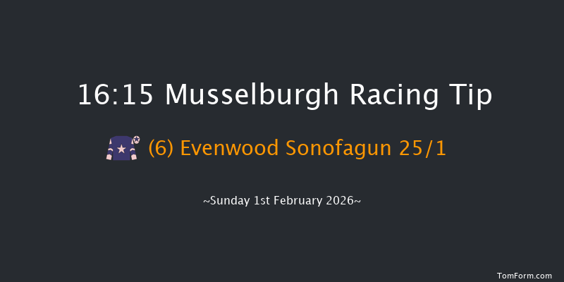 Musselburgh 16-15 (Class 4) 23f Sat 31st Jan 2026
