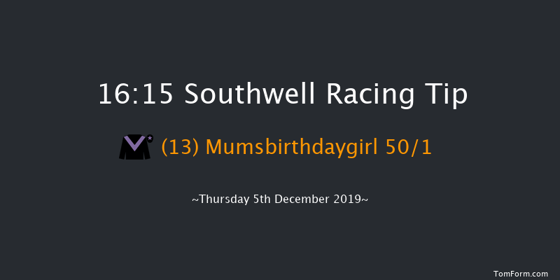 Southwell 16:15 Handicap (Class 6) 6f Tue 3rd Dec 2019
