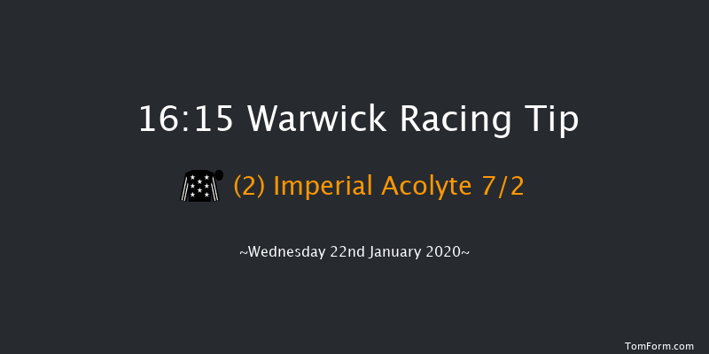 Warwick 16:15 Handicap Hurdle (Class 4) 16f Sat 11th Jan 2020