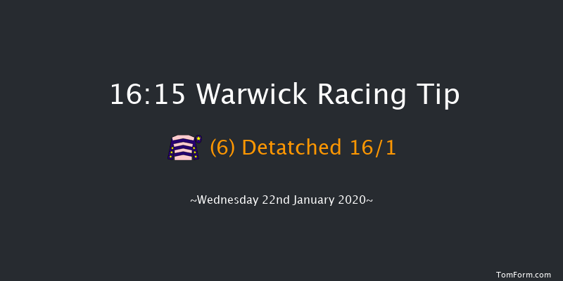 Warwick 16:15 Handicap Hurdle (Class 4) 16f Sat 11th Jan 2020