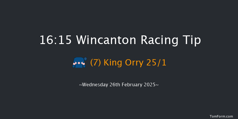 Wincanton  16:15 Hunter Chase (Class 5) 20f Sat 15th Feb 2025