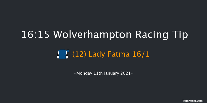 Bombardier 'March To Your Own Drum' Apprentice Handicap Wolverhampton 16:15 Handicap (Class 6) 7f Thu 7th Jan 2021